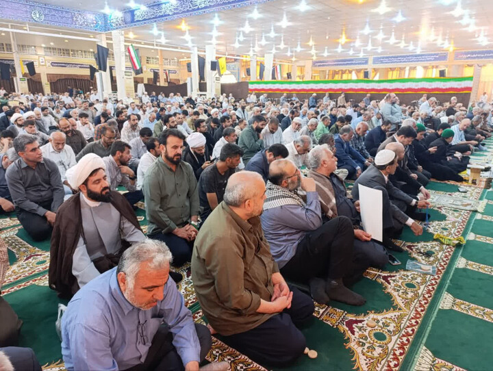 نماز جمعه بوشهر به روایت تصویر