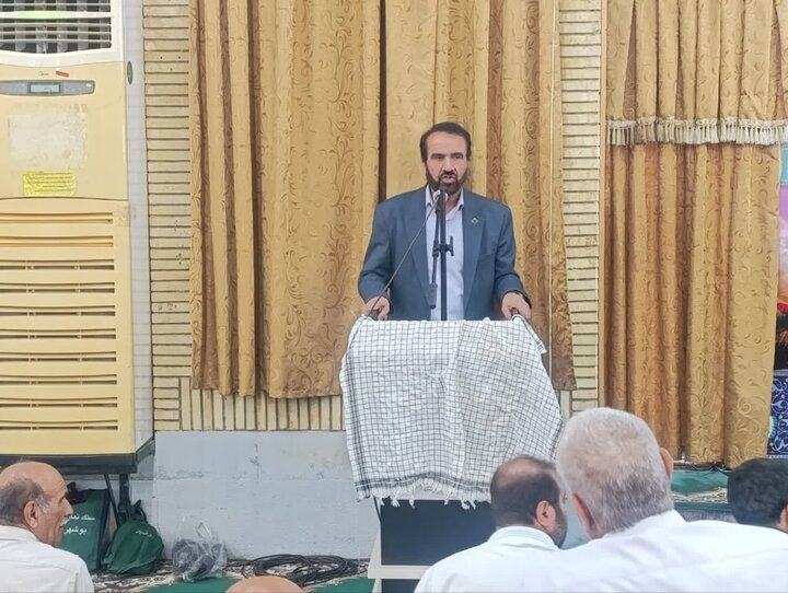 تصاویر/ آیین عبادی سیاسی نمازجمعه امروز بندر بوشهر