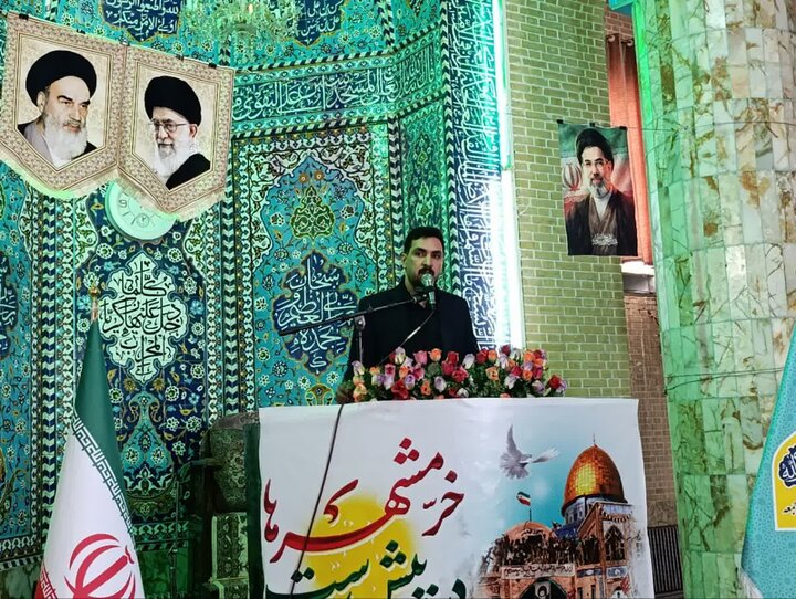 تصاویر/ نماز عبادی سیاسی جمعه شهرستان خاتم