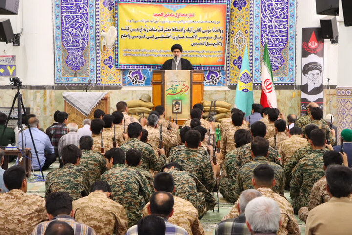 تصاویر/ نماز عبادی سیاسی جمعه شهرستان بافق