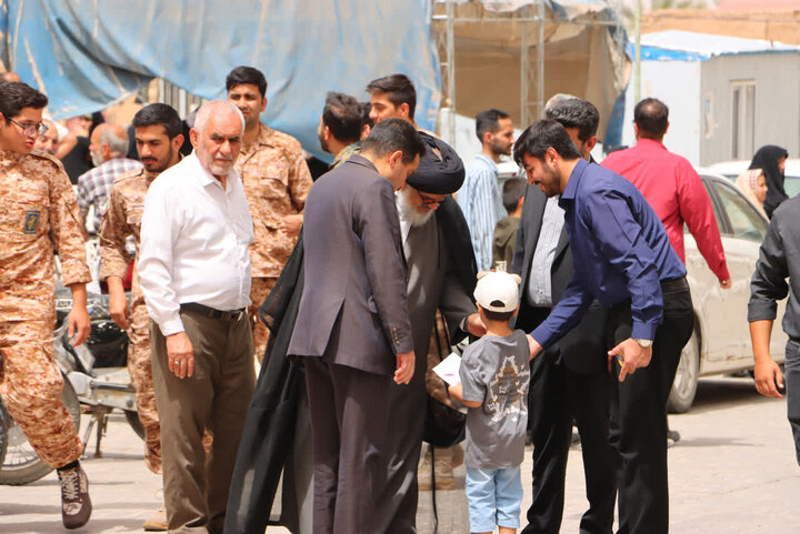 تصاویر/ نماز عبادی سیاسی جمعه شهرستان بافق