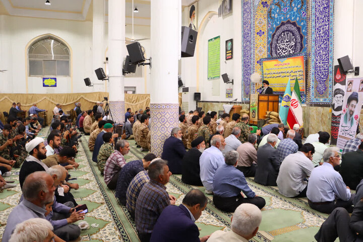 تصاویر/ نماز عبادی سیاسی جمعه شهرستان بافق