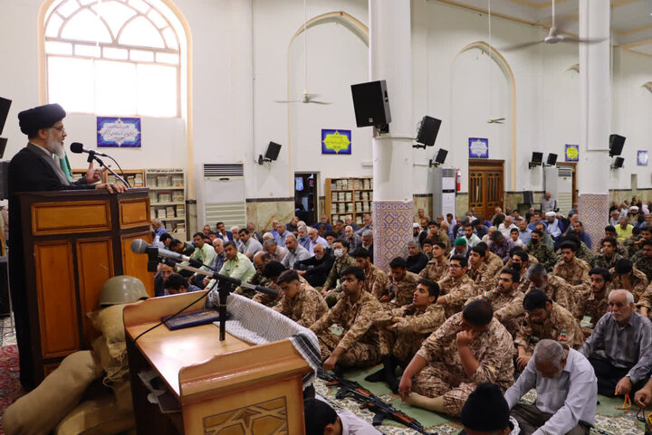 تصاویر/ نماز عبادی سیاسی جمعه شهرستان بافق