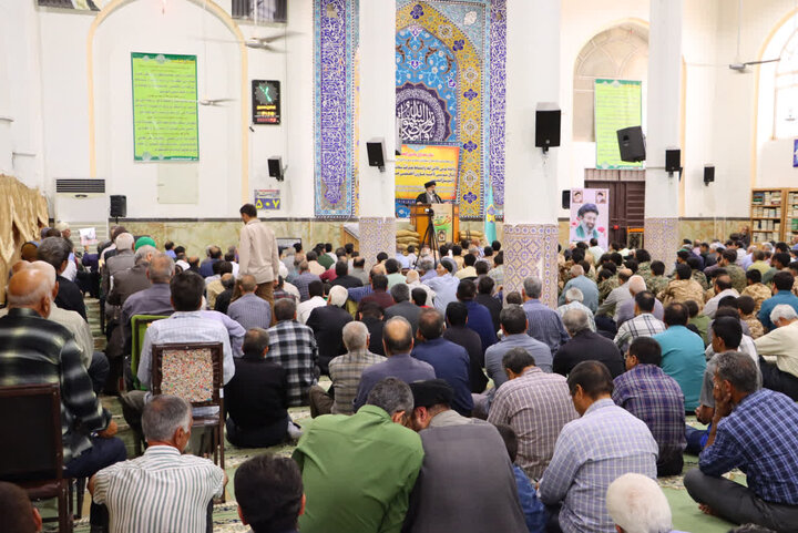 تصاویر/ نماز عبادی سیاسی جمعه شهرستان بافق