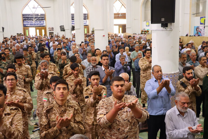 تصاویر/ نماز عبادی سیاسی جمعه شهرستان بافق