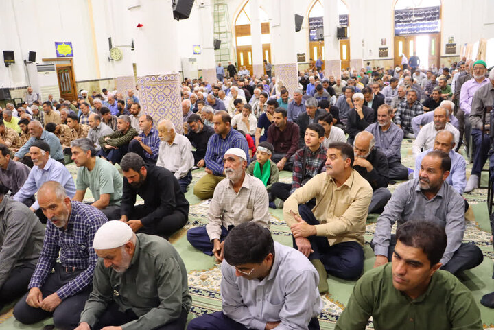 تصاویر/ نماز عبادی سیاسی جمعه شهرستان بافق