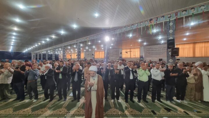 تصاویر/ نماز عبادی سیاسی جمعه شهرستان فریدونکنار