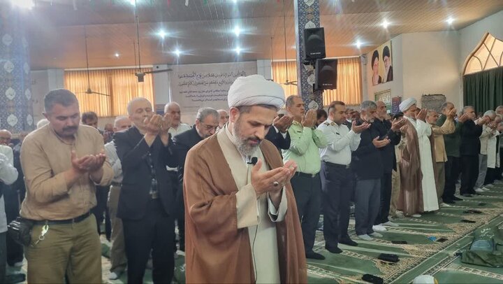 تصاویر/ نماز عبادی سیاسی جمعه شهرستان فریدونکنار