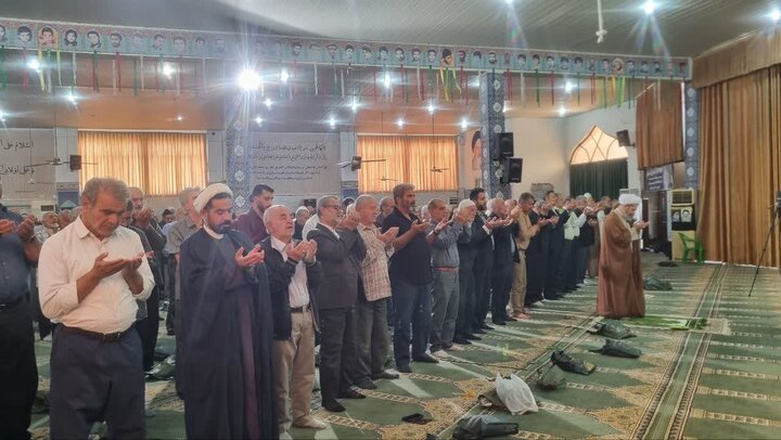 تصاویر/ نماز عبادی سیاسی جمعه شهرستان فریدونکنار
