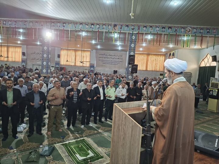 تصاویر/ نماز عبادی سیاسی جمعه شهرستان فریدونکنار