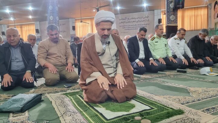 تصاویر/ نماز عبادی سیاسی جمعه شهرستان فریدونکنار