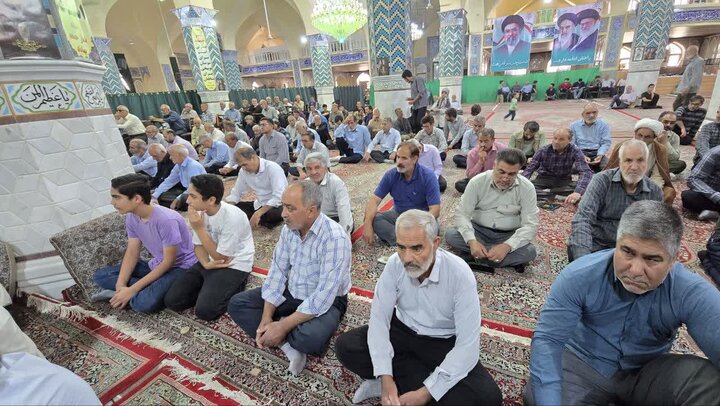 تصاویر/ نماز جمعه این هفته شهرستان بهاباد