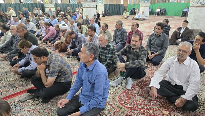 تصاویر/ نماز جمعه این هفته شهرستان بهاباد