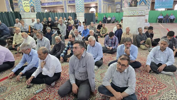 تصاویر/ نماز جمعه این هفته شهرستان بهاباد