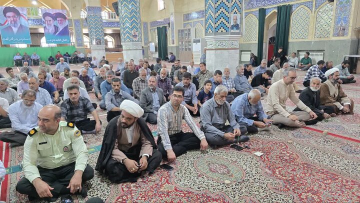 تصاویر/ نماز جمعه این هفته شهرستان بهاباد