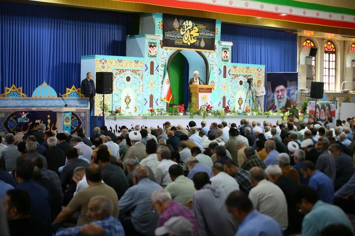 تصاویر/ نماز عبادی سیاسی جمعه شهرستان ساری