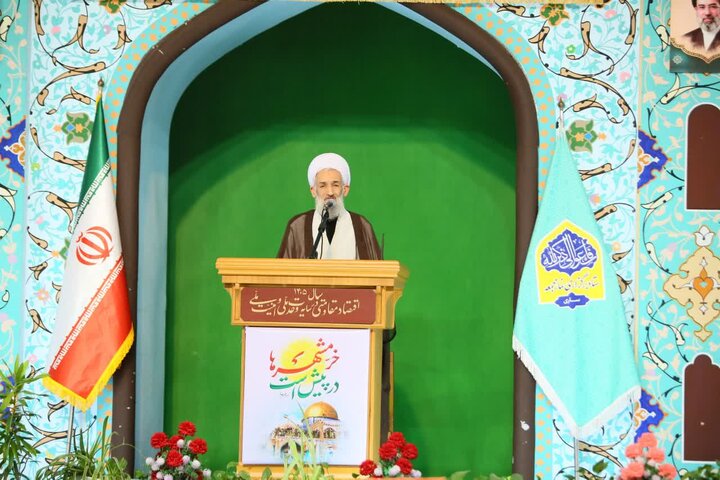 تصاویر/ نماز عبادی سیاسی جمعه شهرستان ساری