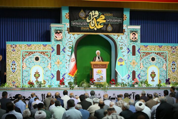 تصاویر/ نماز عبادی سیاسی جمعه شهرستان ساری