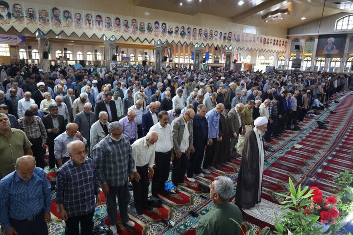 تصاویر/ نماز عبادی سیاسی جمعه شهرستان ساری