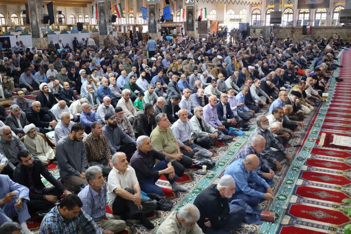 تصاویر/ نماز عبادی سیاسی جمعه شهرستان ساری