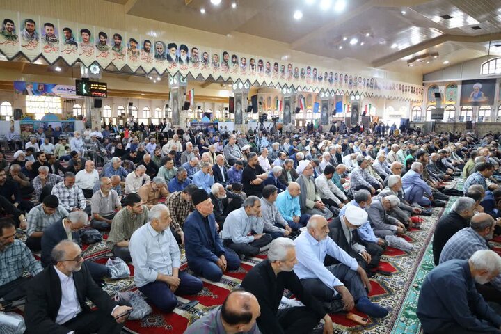 تصاویر/ نماز عبادی سیاسی جمعه شهرستان ساری