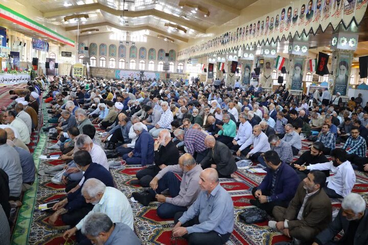 تصاویر/ نماز عبادی سیاسی جمعه شهرستان ساری