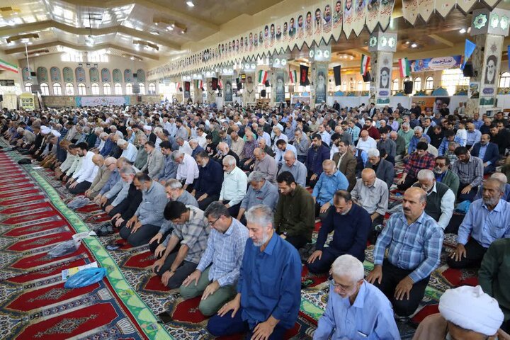 تصاویر/ نماز عبادی سیاسی جمعه شهرستان ساری