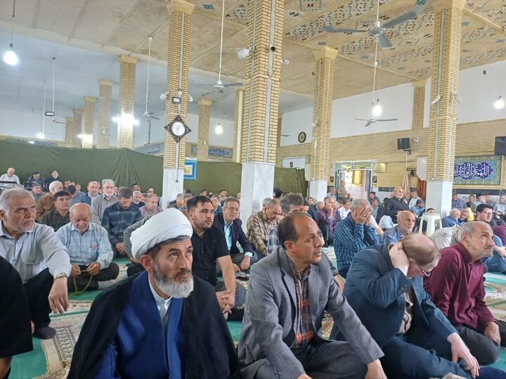تصاویر/اقامه نماز عبادی سیاسی جمعه در زرندیه