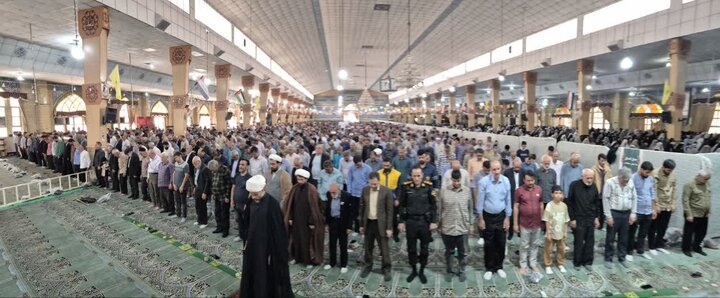 تصاویر/ اقامه نماز جمعه در پاکدشت