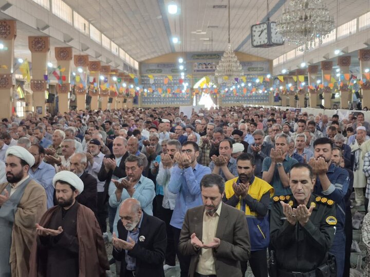 تصاویر/ اقامه نماز جمعه در پاکدشت