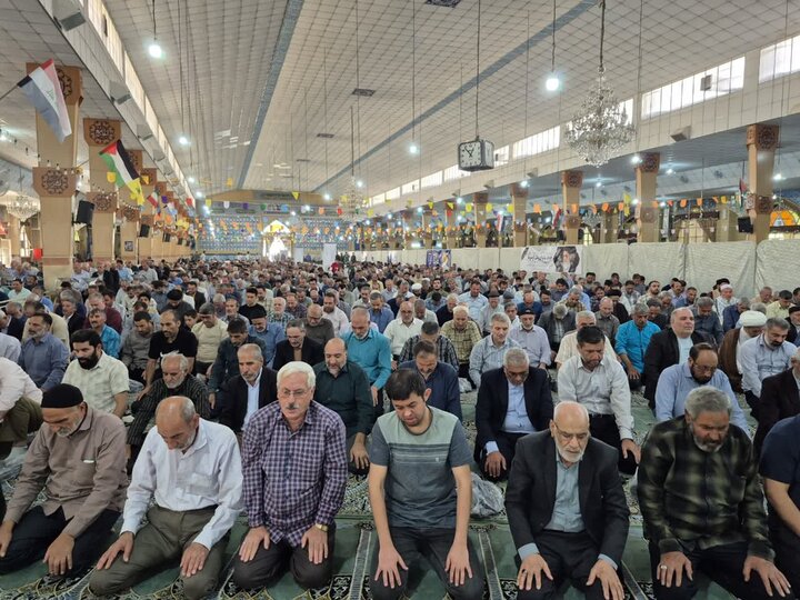 تصاویر/ اقامه نماز جمعه در پاکدشت