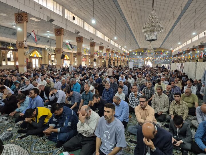 تصاویر/ اقامه نماز جمعه در پاکدشت
