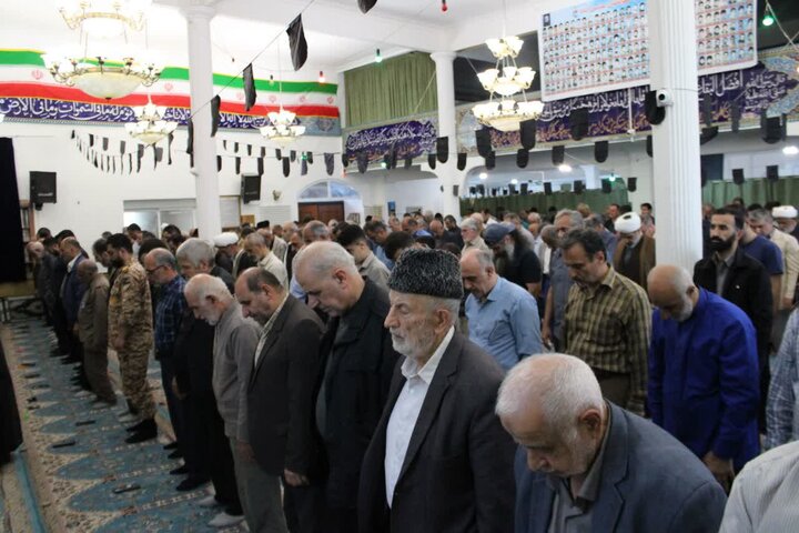 تصاویر/ نماز عبادی سیاسی جمعه شهرستان عباس آباد
