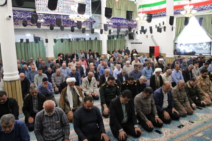 تصاویر/ نماز عبادی سیاسی جمعه شهرستان عباس آباد