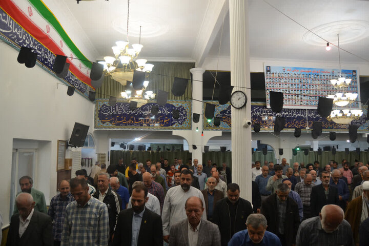 تصاویر/ نماز عبادی سیاسی جمعه شهرستان عباس آباد