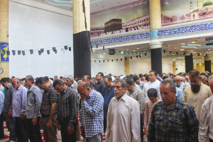 نماز جمعه کنگان به روایت تصویر
