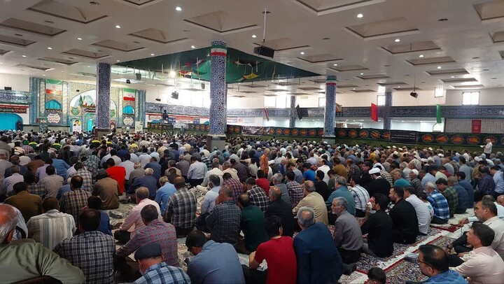 تصاویر| نماز جمعه عبادی سیاسی بیرجند