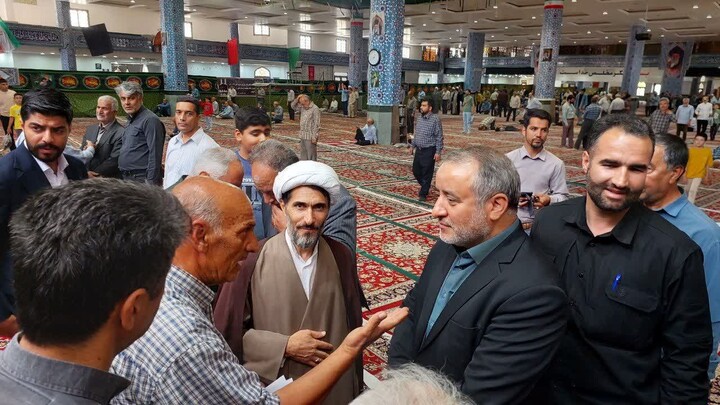 تصاویر| نماز جمعه عبادی سیاسی بیرجند