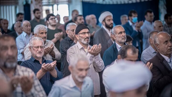 تصاویر/ نماز عبادی سیاسی جمعه سرخ رود
