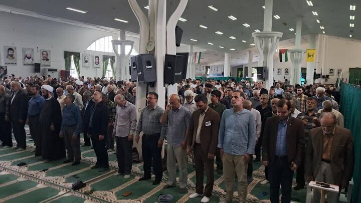 تصاویر/ نماز عبادی سیاسی جمعه شهرستان نوشهر