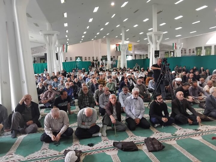 تصاویر/ نماز عبادی سیاسی جمعه شهرستان نوشهر
