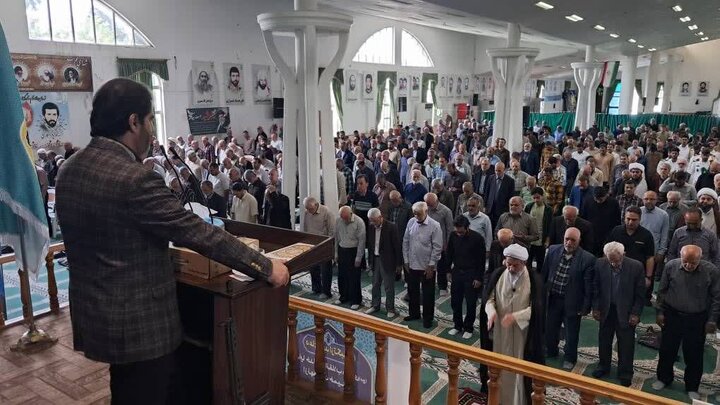 تصاویر/ نماز عبادی سیاسی جمعه شهرستان نوشهر