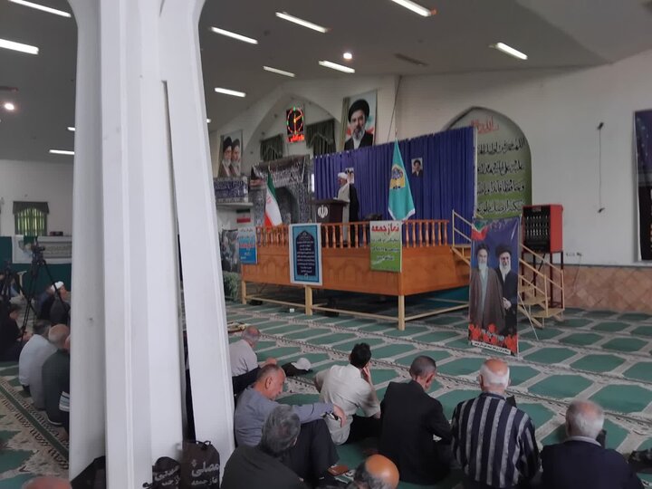 تصاویر/ نماز عبادی سیاسی جمعه شهرستان نوشهر