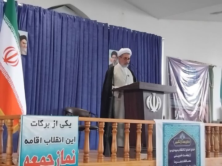 تصاویر/ نماز عبادی سیاسی جمعه شهرستان نوشهر