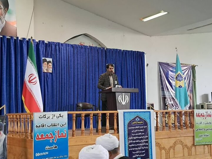 تصاویر/ نماز عبادی سیاسی جمعه شهرستان نوشهر
