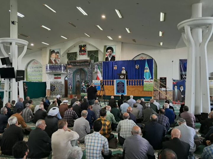 تصاویر/ نماز عبادی سیاسی جمعه شهرستان نوشهر