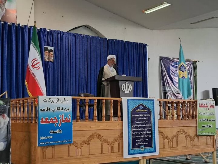 تصاویر/ نماز عبادی سیاسی جمعه شهرستان نوشهر