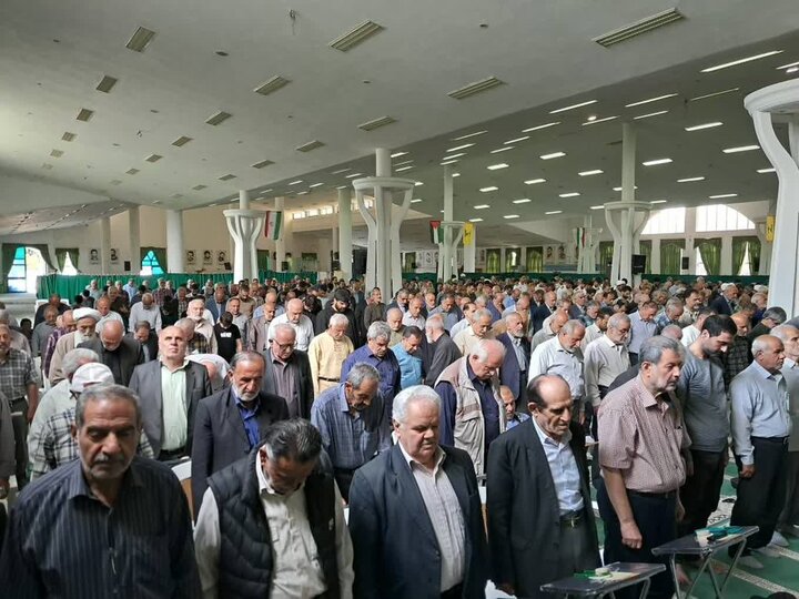 تصاویر/ نماز عبادی سیاسی جمعه شهرستان نوشهر