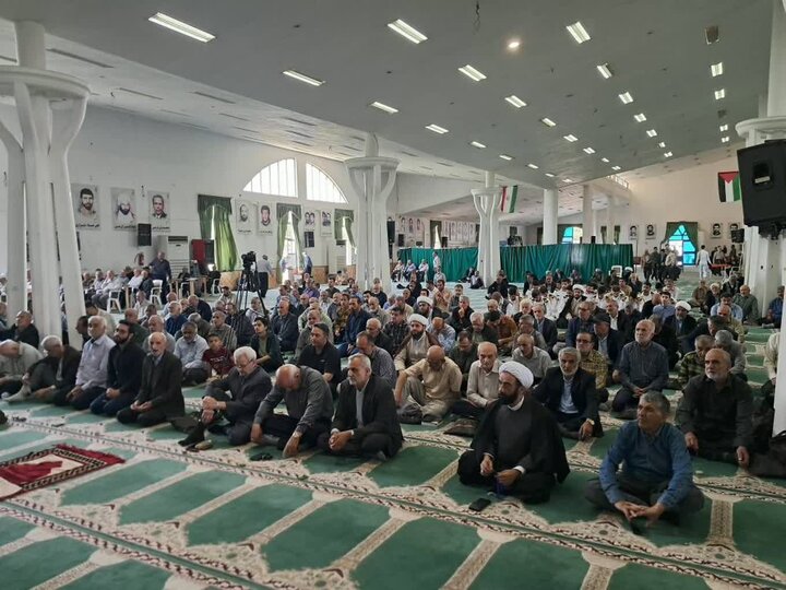 تصاویر/ نماز عبادی سیاسی جمعه شهرستان نوشهر