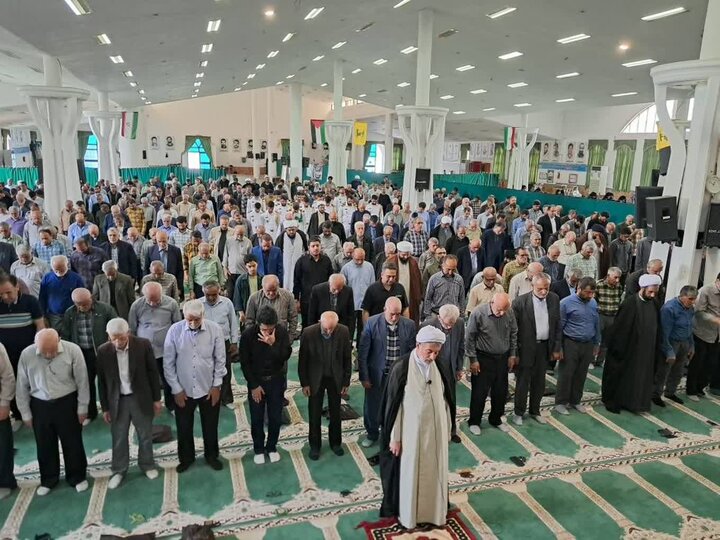 تصاویر/ نماز عبادی سیاسی جمعه شهرستان نوشهر